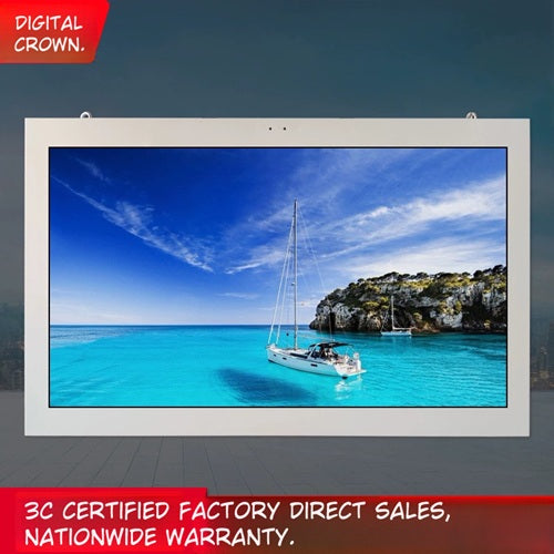 IP65 Waterproof Outdoor LED Advertising Screen 32‑85 Inch Options