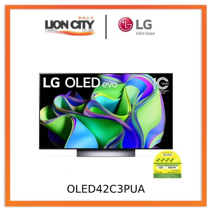 LG OLED42C3PUA 42" OLED evo C3 4K Smart TV