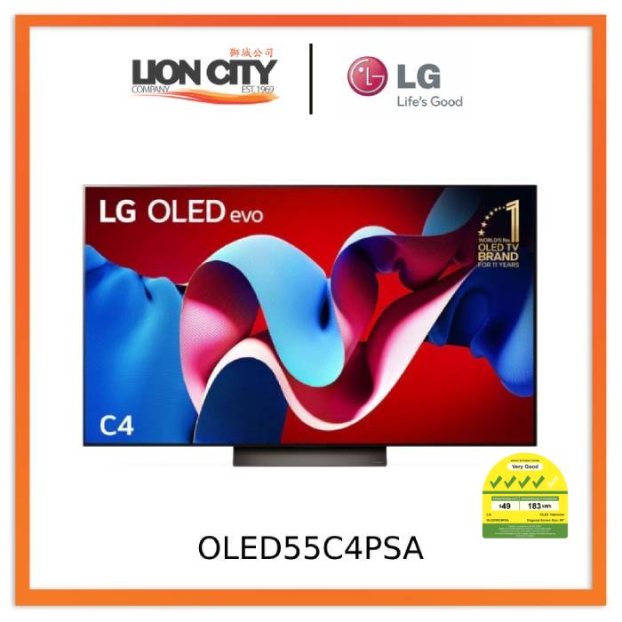 LG OLED55C4PSA OLED 55" evo C4 4K Smart TV