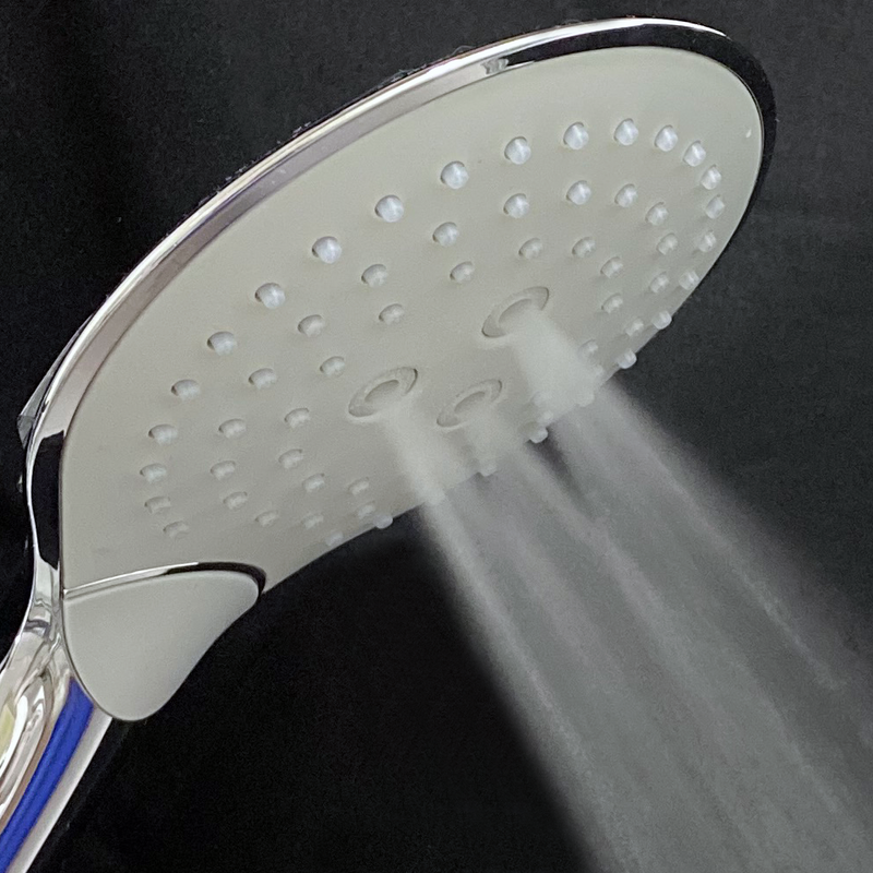 Rubine RSH-OBI-516-CH Sliding Rod Shower Set Chrome