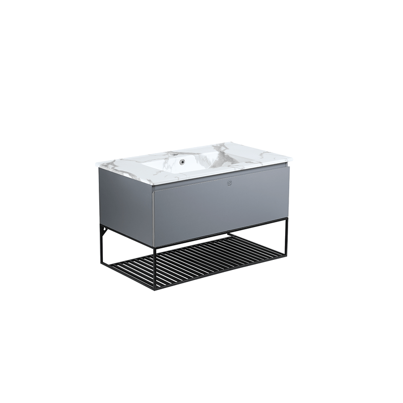Rubine OPALE 80cm Pull-To-Open Vanity Cabinet
