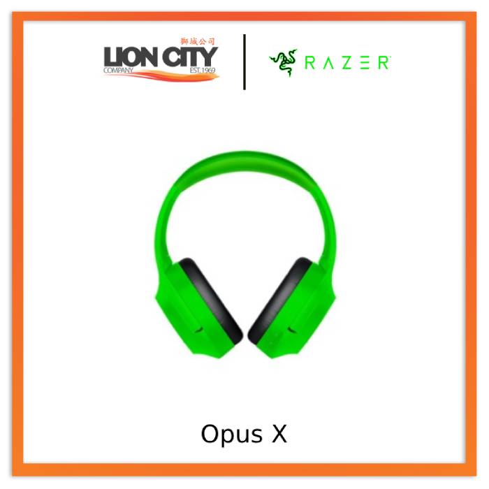 Razer Opus X - Wireless Low Latency Headset with Active Noise Cancellation Technology
