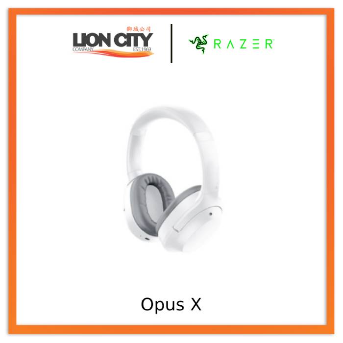 Razer Opus X - Wireless Low Latency Headset with Active Noise Cancellation Technology