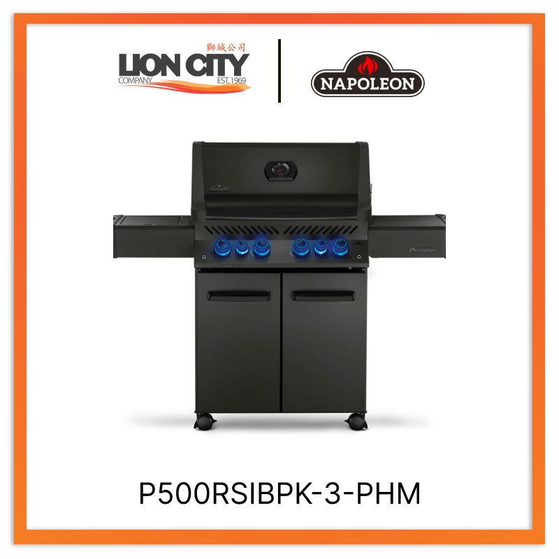 Napoleon P500RSIBPK-3-PHM Phantom Prestige 500 Rsib BBQ Grill