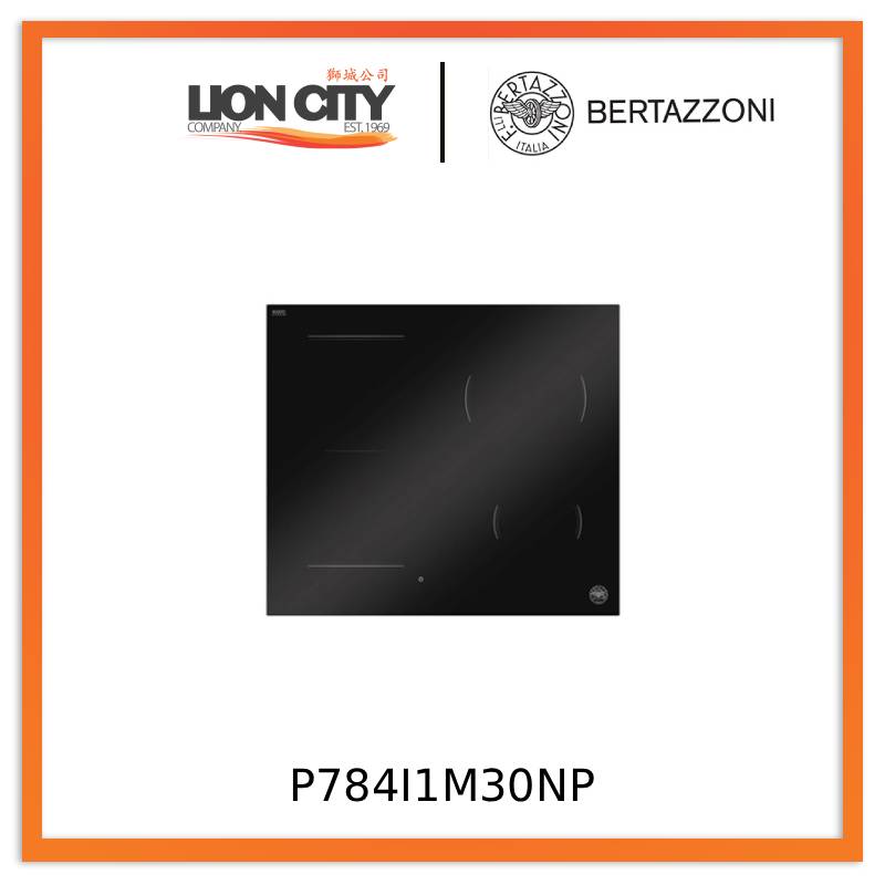 Bertazzoni P784I1M30NP 78 cm Induction Hob, 4 cooking zones, LED display