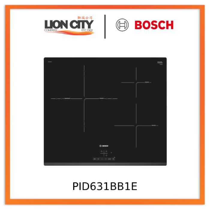 Bosch PID631BB1E Series 4 Induction hob 60 cm Black