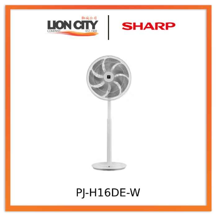 Sharp PJ-H16DE-W Plasmacluster Ion Electric Stand Fan