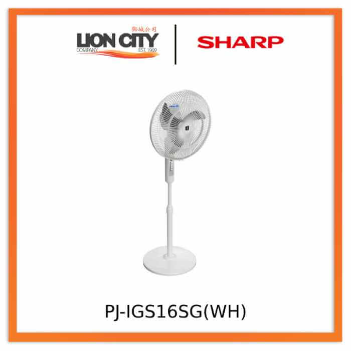 Sharp PJ-IGS16SG(WH) Plasmacluster ION Electric Fan