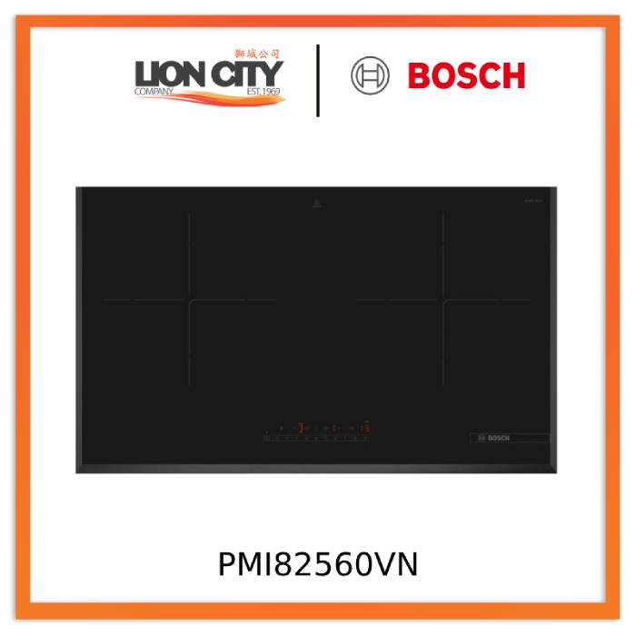 BOSCH PMI82560VN Series 6 78 cm Induction Hob - Black