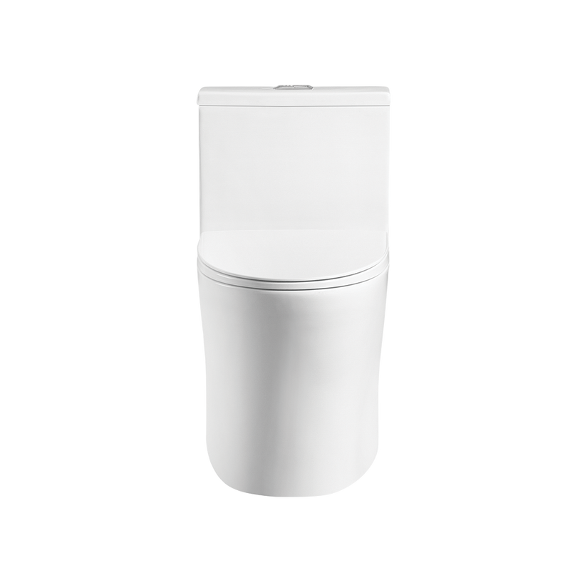Rubine PN-105S06 One-Piece Toilet Bowl White