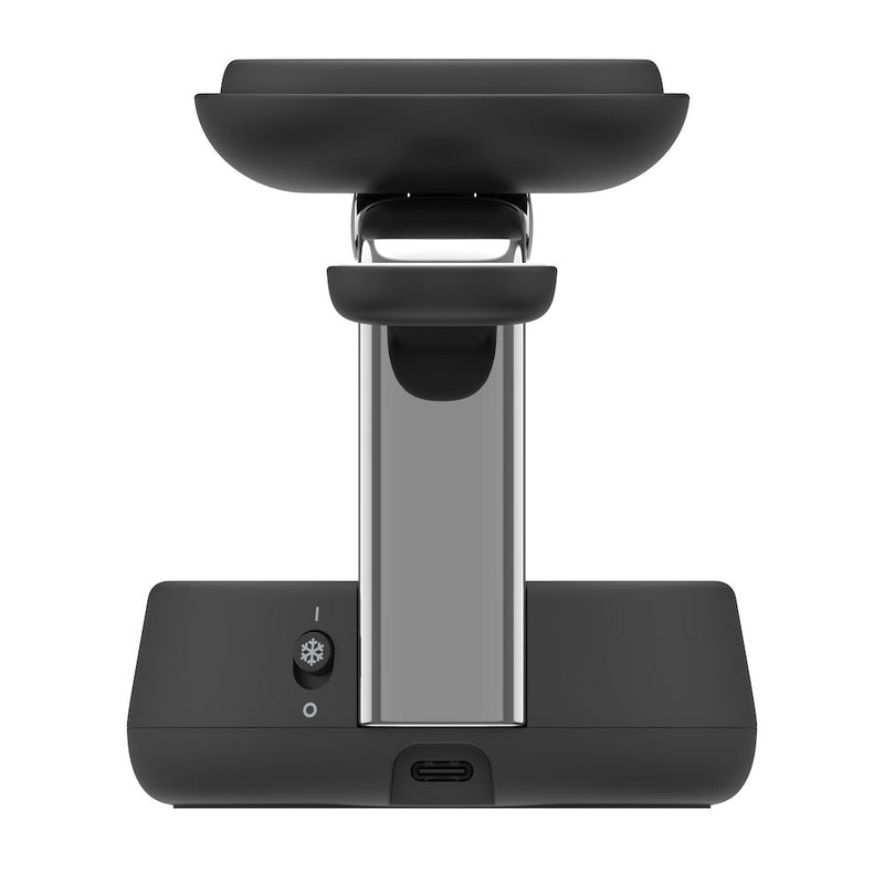 Belkin 3-in-1 Magnetic Charging Dock with Qi2 25W Charcoal