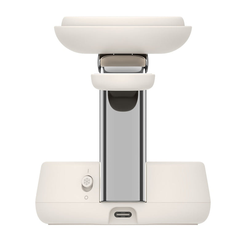 Belkin 3-in-1 Magnetic Charging Dock with Qi2 25W Sand