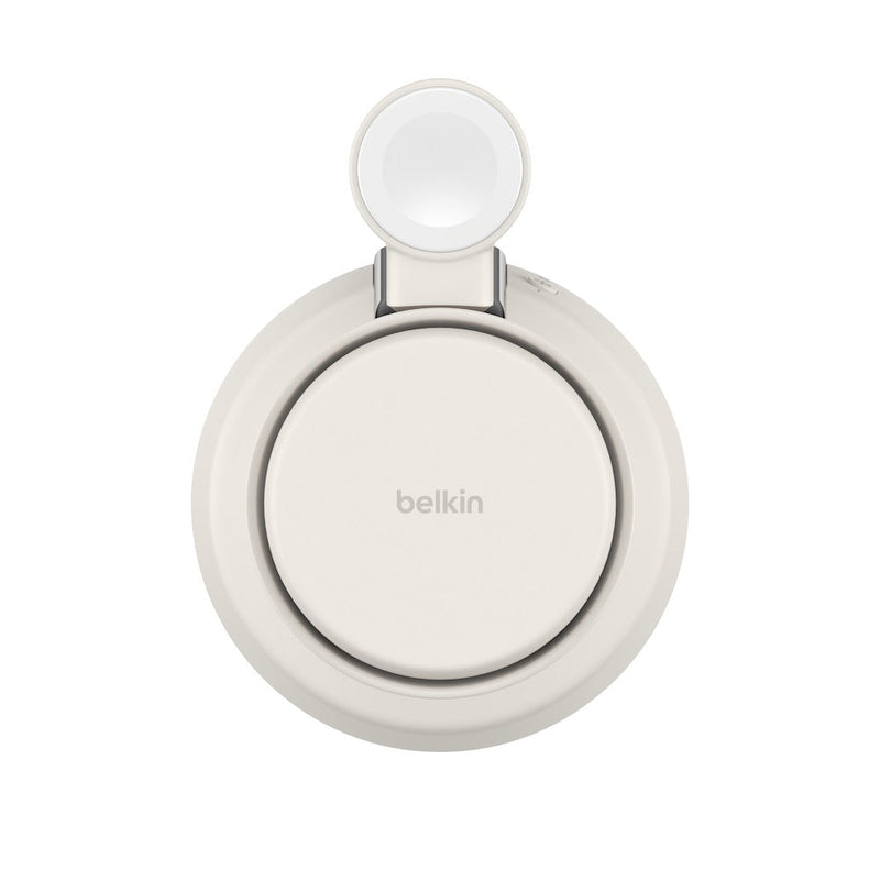 Belkin 3-in-1 Magnetic Charging Dock with Qi2 25W Sand