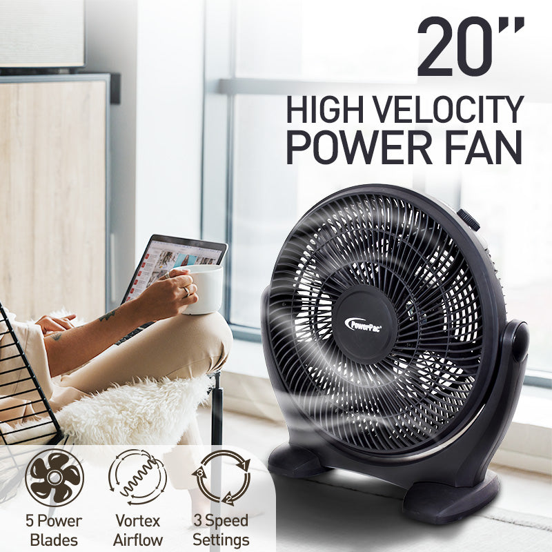 PowerPac 20" Air Circulator Fan PPP2820