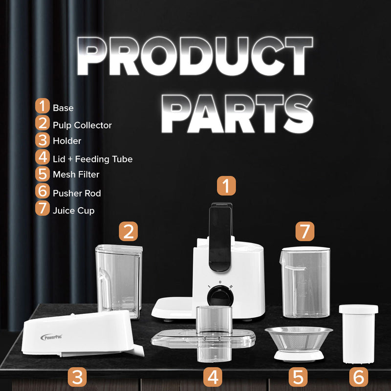 PowerPac 2-Speed Juice Extractor PP3402