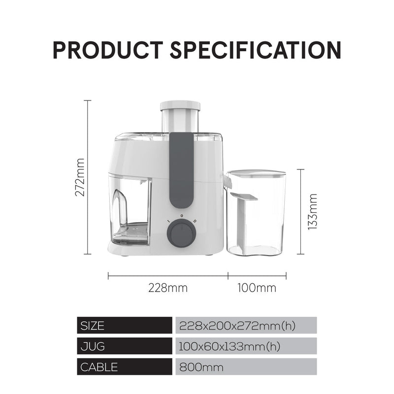 PowerPac 2-Speed Juice Extractor PP3402