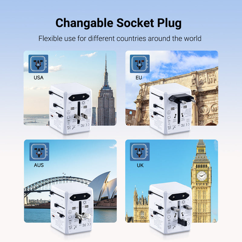 PowerPac 65W Universal Travel Adapter PP7977