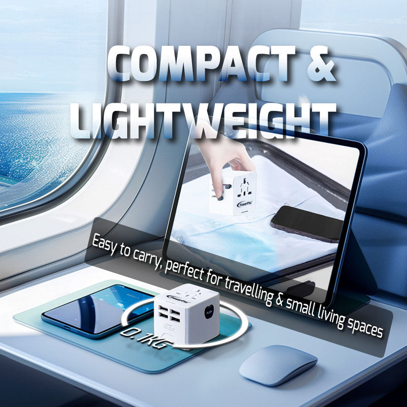 PowerPac Universal Travel Adapter PP7981WH