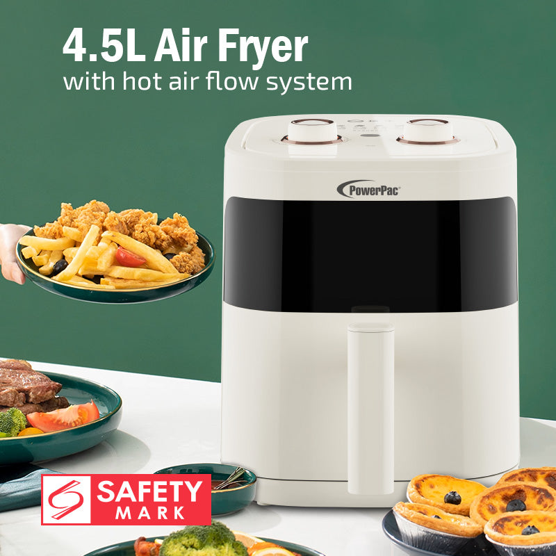 PowerPac 4.5L Air Fryer PPAF308A
