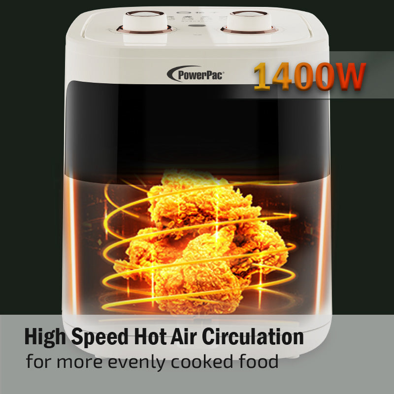 PowerPac 4.5L Air Fryer PPAF308A