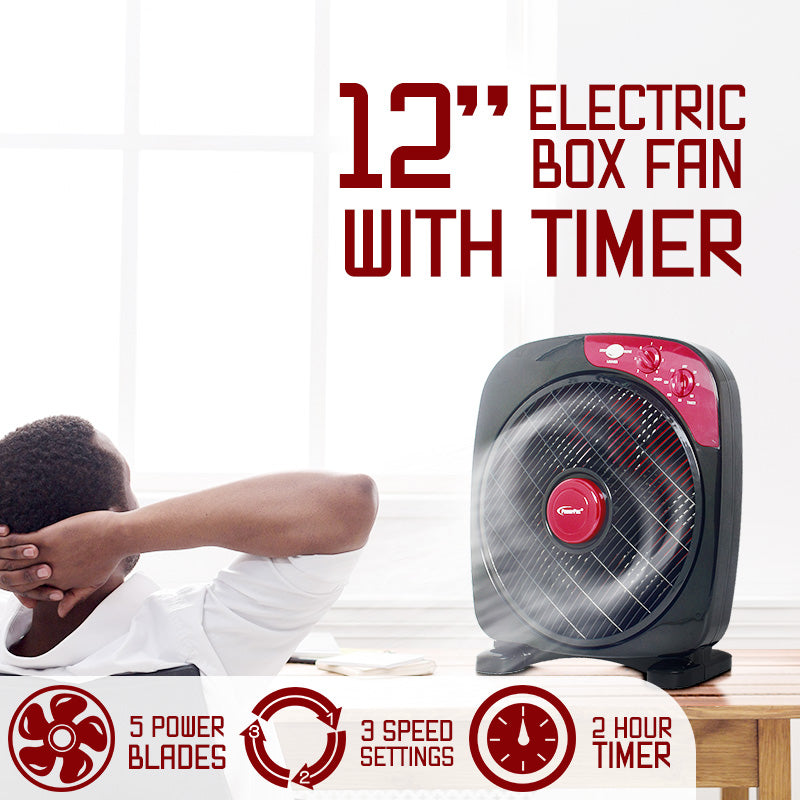 PowerPac 12" Box Fan PPBF30
