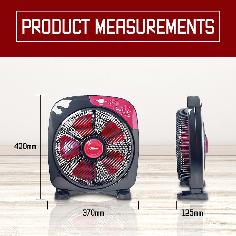 PowerPac 12" Box Fan PPBF30