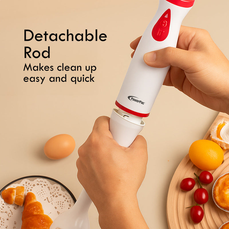 PowerPac 4-in-1 Electric Multifunction Hand Blender Set PPBL383