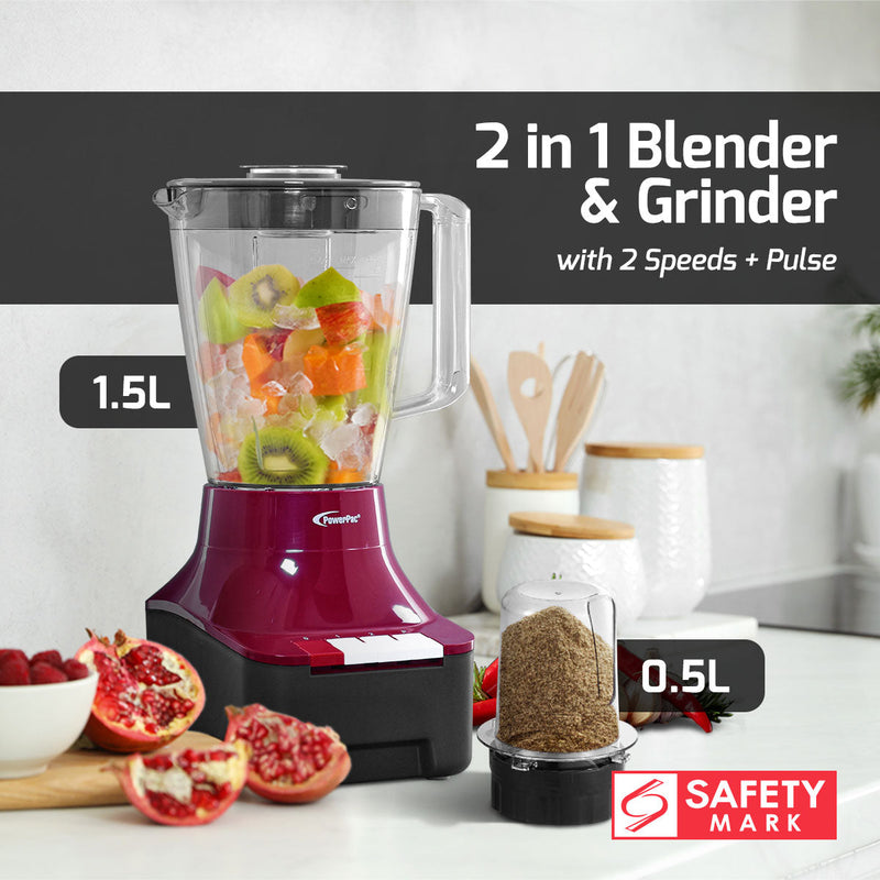 PowerPac 2-in-1 Blender and Grinder PPBL900