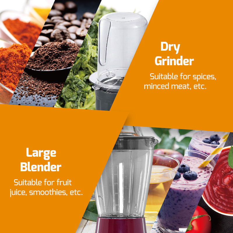 PowerPac 2-in-1 Blender and Grinder PPBL900