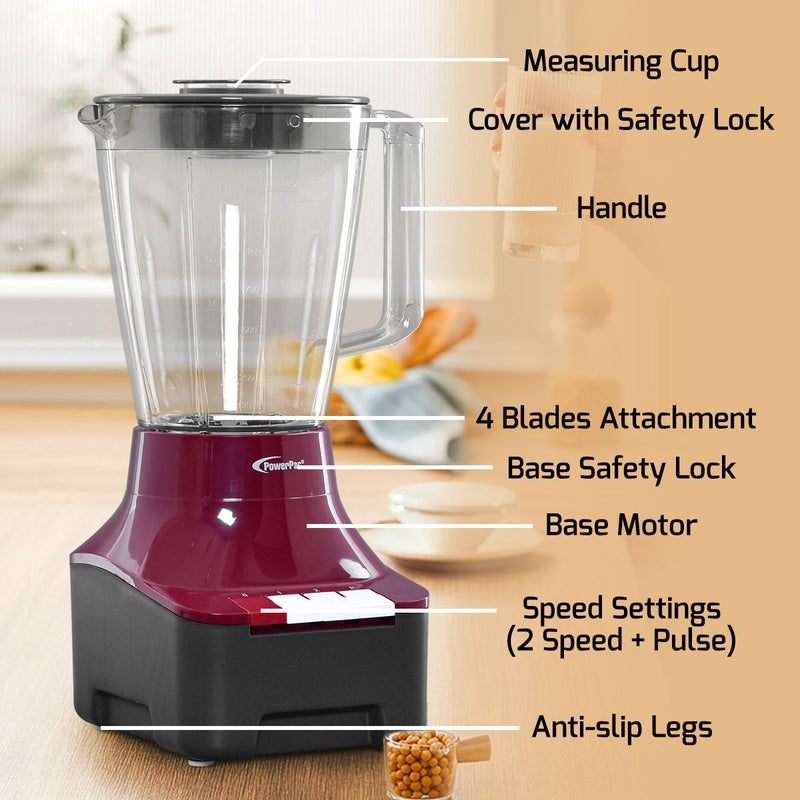 PowerPac 2-in-1 Blender and Grinder PPBL900