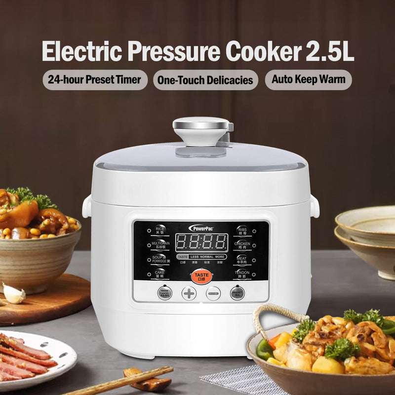 PowerPac 2.5L Electric Pressure Cooker PPC295