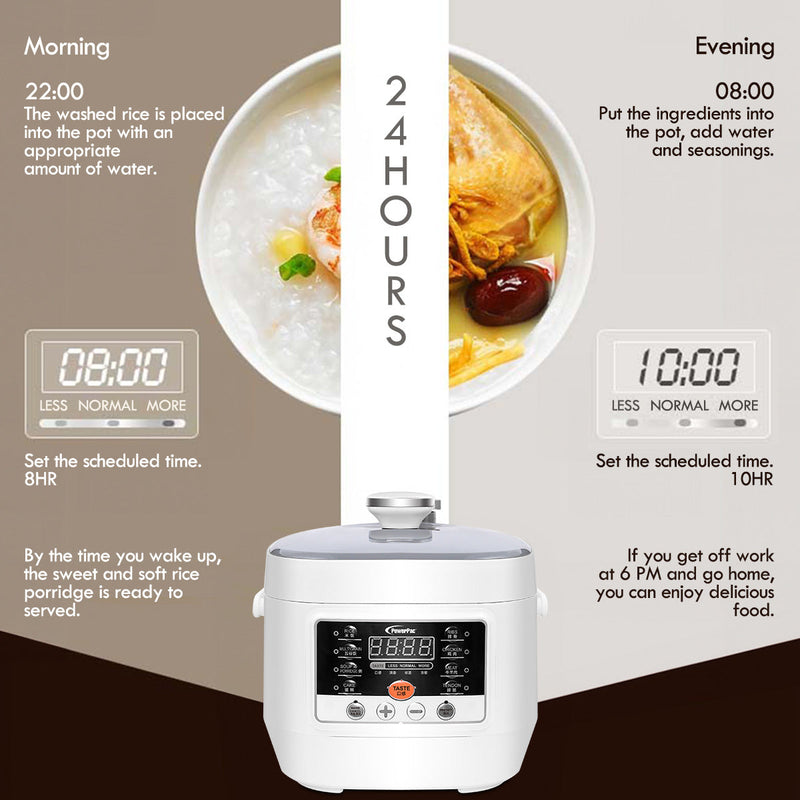 PowerPac 2.5L Electric Pressure Cooker PPC295