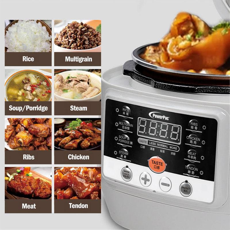 PowerPac 2.5L Electric Pressure Cooker PPC295