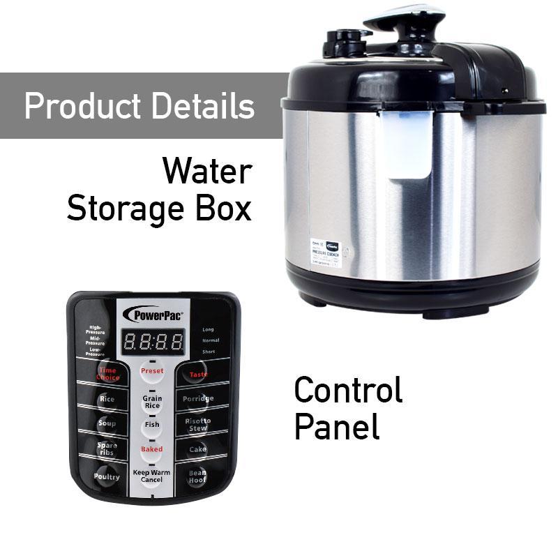 PowerPac 5L Electric Pressure Cooker PPC511