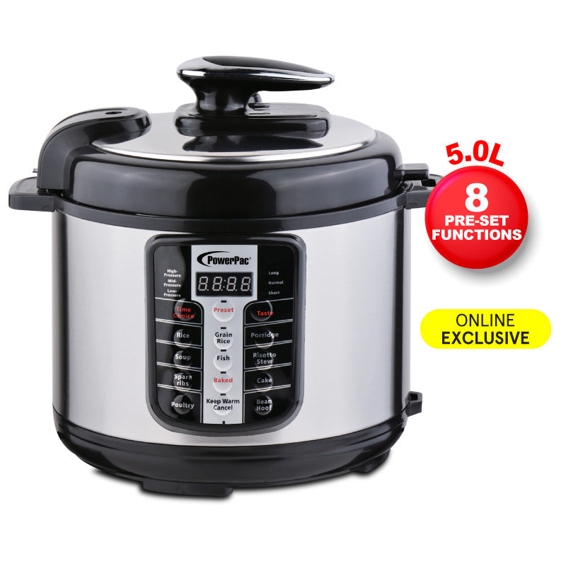 PowerPac 5L Electric Pressure Cooker PPC511