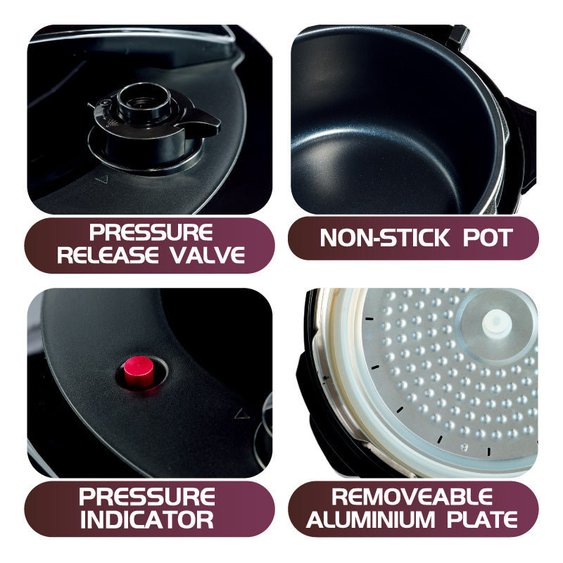 PowerPac 5.0L Electric Pressure Cooker PPC566
