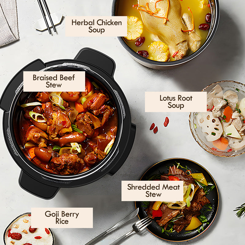 PowerPac 6.0L Electric Pressure Cooker PPC611