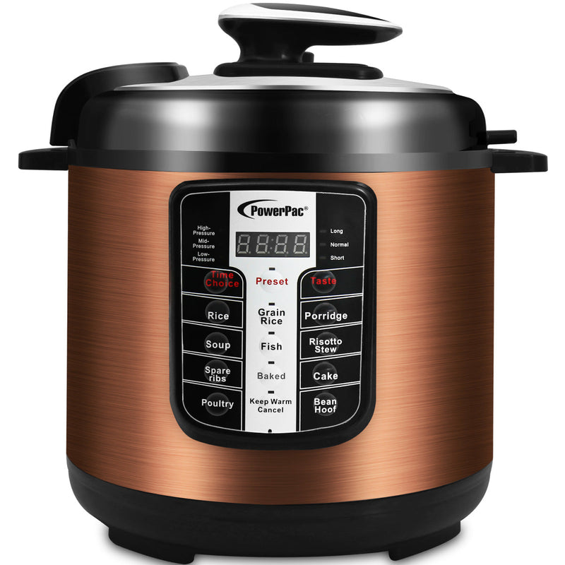 PowerPac 6.0L Electric Pressure Cooker PPC611