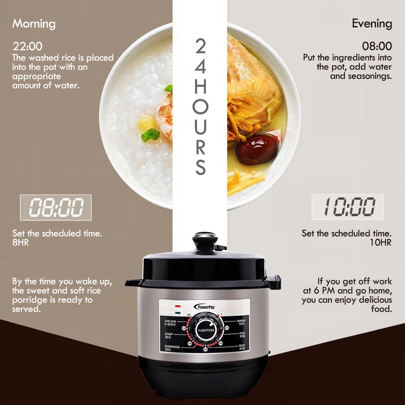 PowerPac 6L Electric Pressure Cooker PPC622