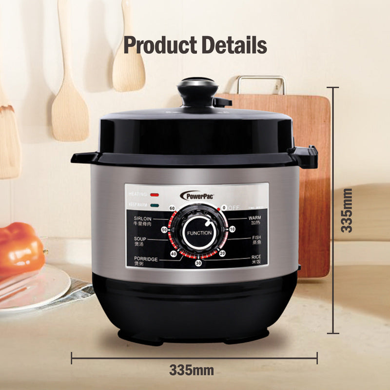 PowerPac 6L Electric Pressure Cooker PPC622