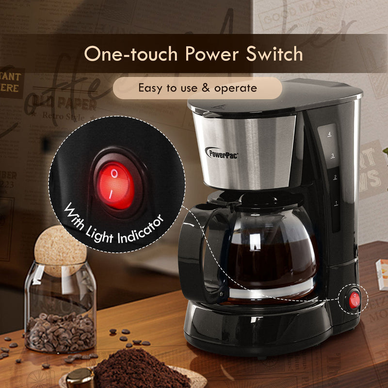 PowerPac 0.6L Coffee Maker PPCM301A