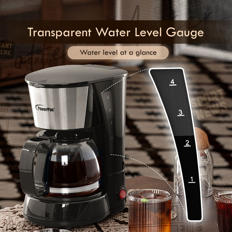PowerPac 0.6L Coffee Maker PPCM301A