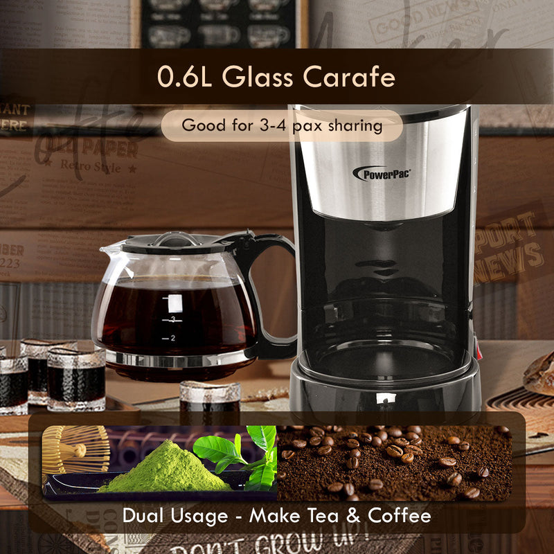 PowerPac 0.6L Coffee Maker PPCM301A