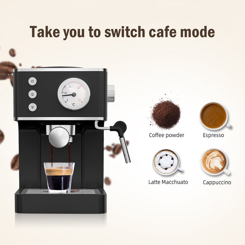 PowerPac 1.2L Espresso Coffee Machine PPCM331