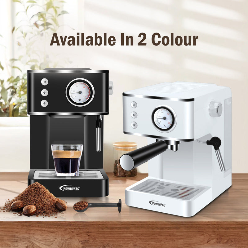 PowerPac 1.2L Espresso Coffee Machine PPCM331