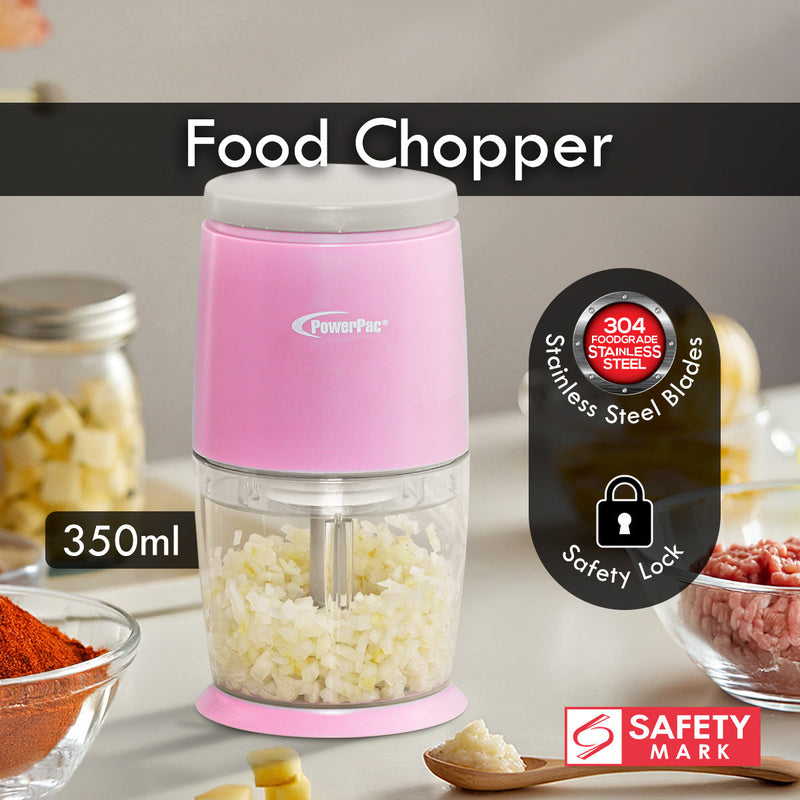 PowerPac 350ml Electric Food Chopper PPCP613