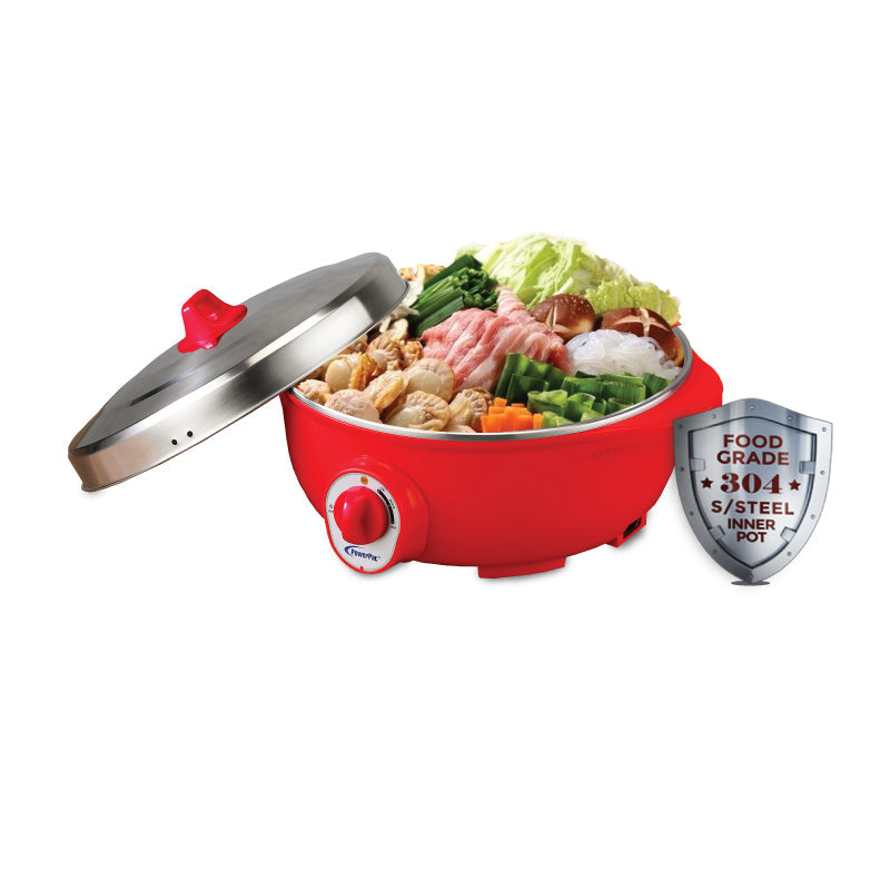 PowerPac 3.5L Electric Wok Steamboat PPEC811