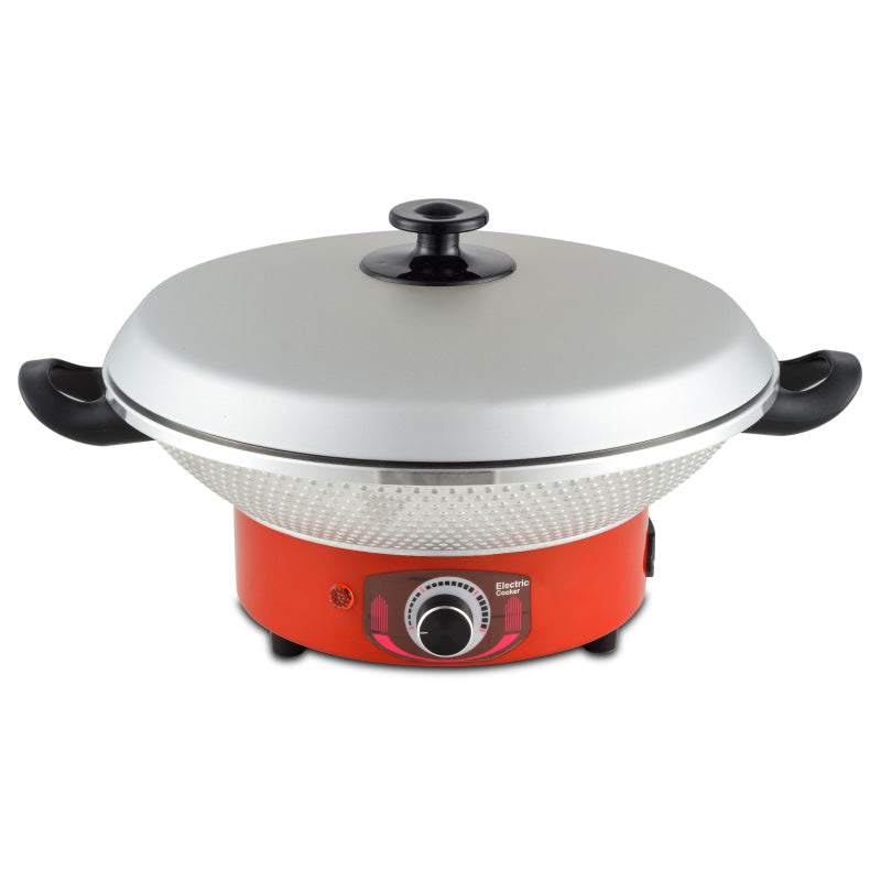 PowerPac 1200W Electric Wok & Steamboat PPEC815