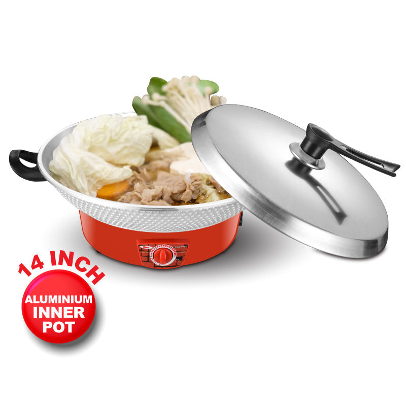 PowerPac 14" Electric Wok Multi Cooker PPEC816