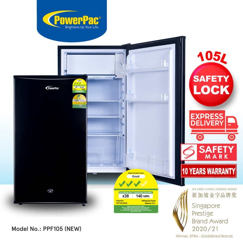 PowerPac 105L Bar Fridge PPF105